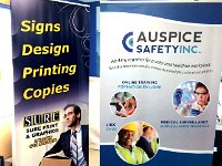 Retractable Banners  Retractable banners can be made in a variety of sizes as well as 2-sided systems